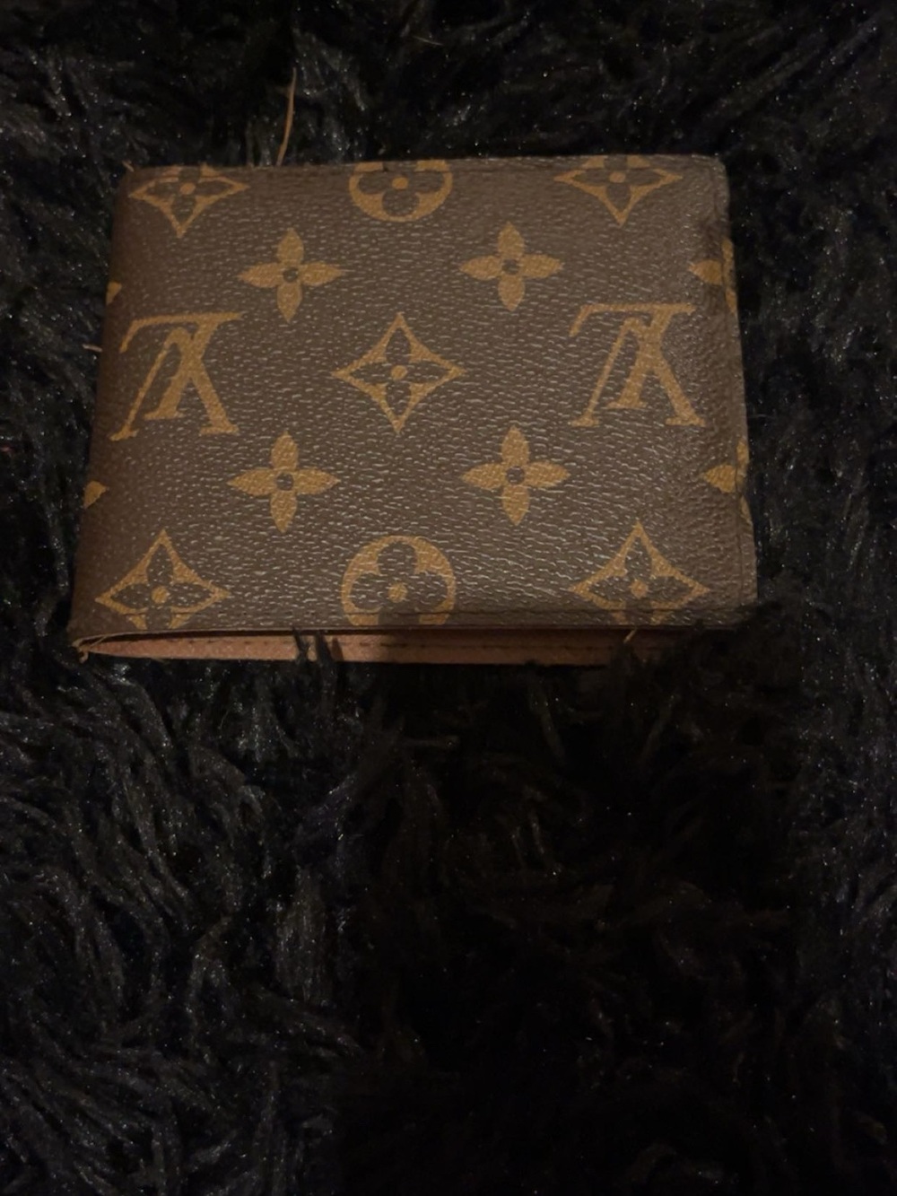 Louis Vuitton Monogram Money Clip Wallet - Brown/Gold